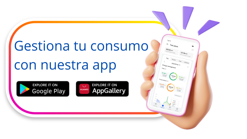 Gestiona tu consumo con nuestra app